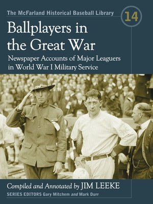 cover image of Ballplayers in the Great War